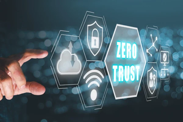 Visual for this record: NIST defined zero trust in seven tenets, not a single product