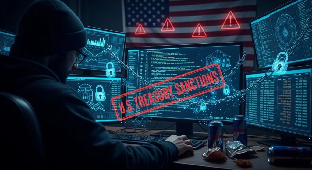 Visual for this record: Treasury warned that paying some ransomware gangs could break sanctions law