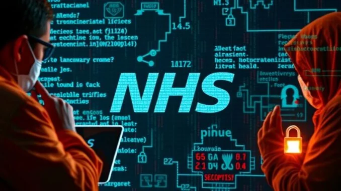 Visual for this record: A pathology supplier's ransomware outage postponed NHS procedures