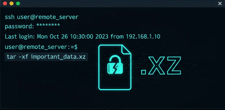 Visual for this record: A slow SSH login exposed a years-long backdoor in xz Utils